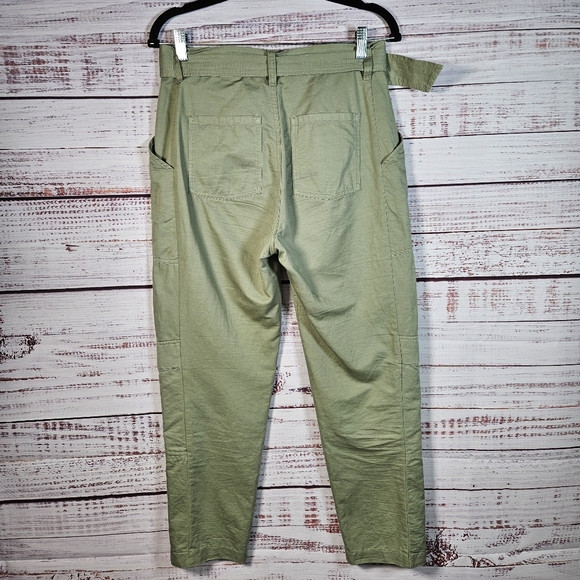 J Brand Athena green belted utility pants - Picture 11 of 16
